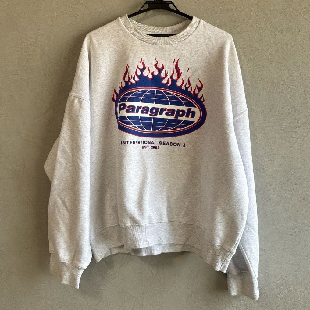 paragraph 炎 ファイヤー トレーナー スウェット - メルカリ
