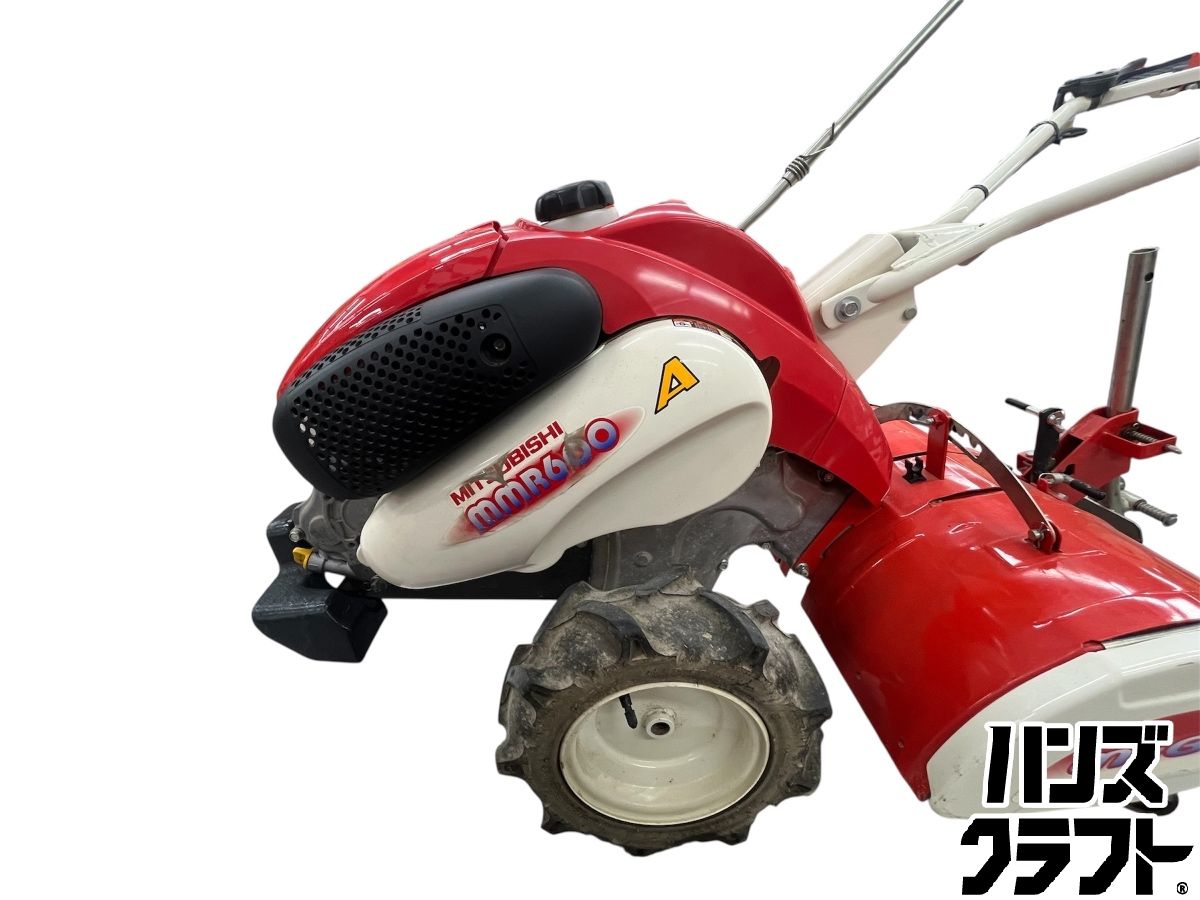 磐田市発/中古品 三菱 管理機 耕運機 MM556/5.5馬力　動作確認済み。 配送不可【引取限定】Rabbit 三菱 MMR600 耕運機 管理機 6.3馬力 耕幅