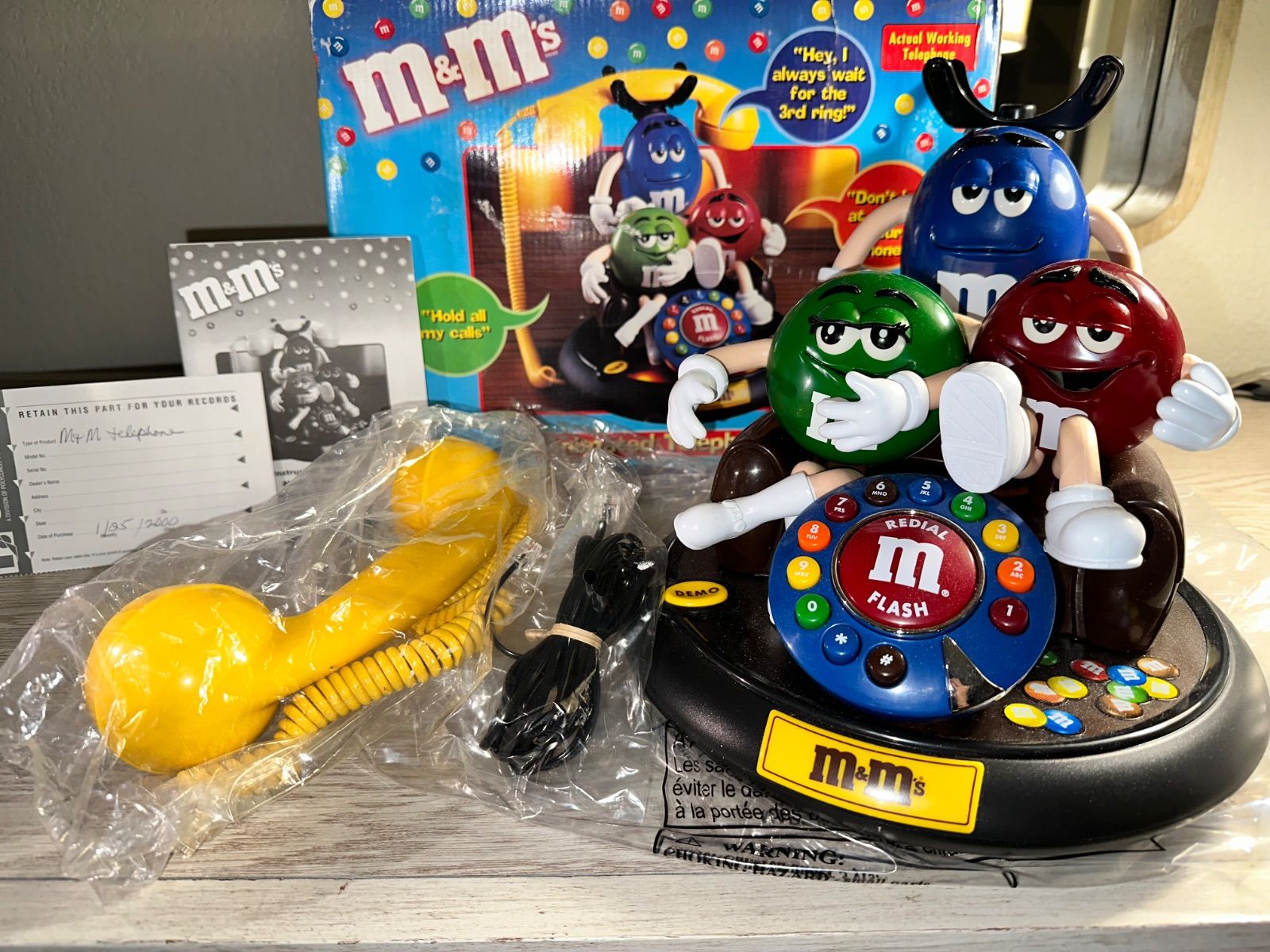 エムアンドエムズ m＆m︎︎´s 電話