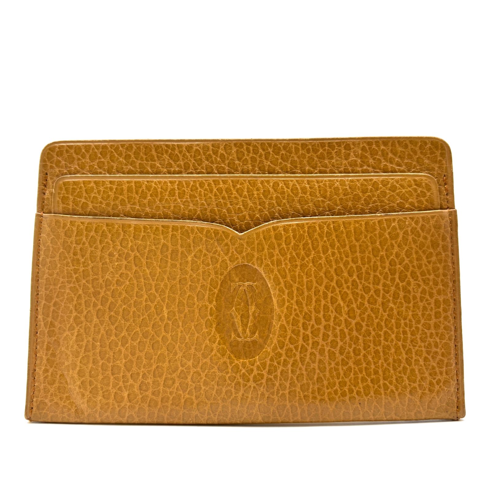 美品 Cartier カルティエ マストライン カードケース パスケース