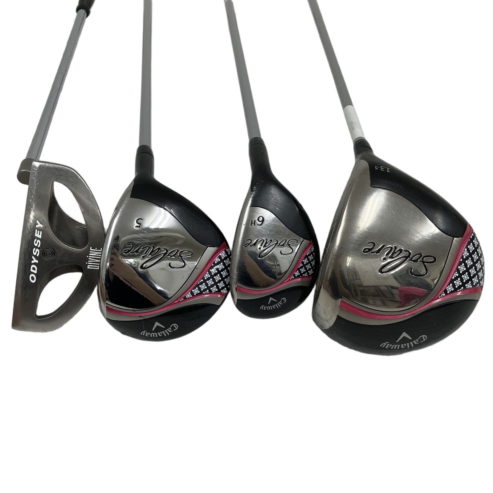 す*ぅ様 Callaway Solaire ゴルフバッグ・クラブセット Callaway Solaire ゴルフクラブ 8本セット キャディバッグ セット
