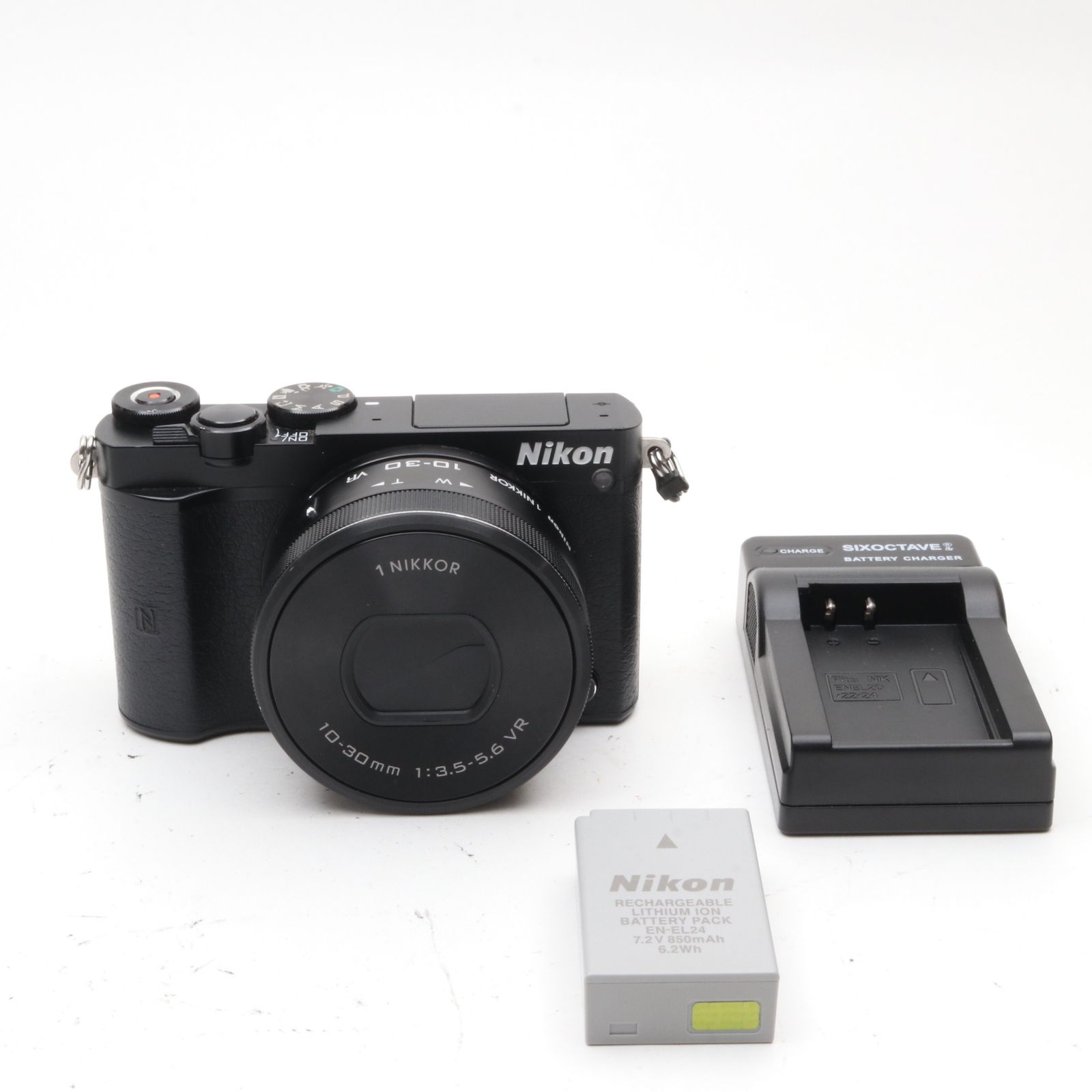 Nikon 1 J5 標準パワーズームレンズキット ブラック ミラーレスカメラ