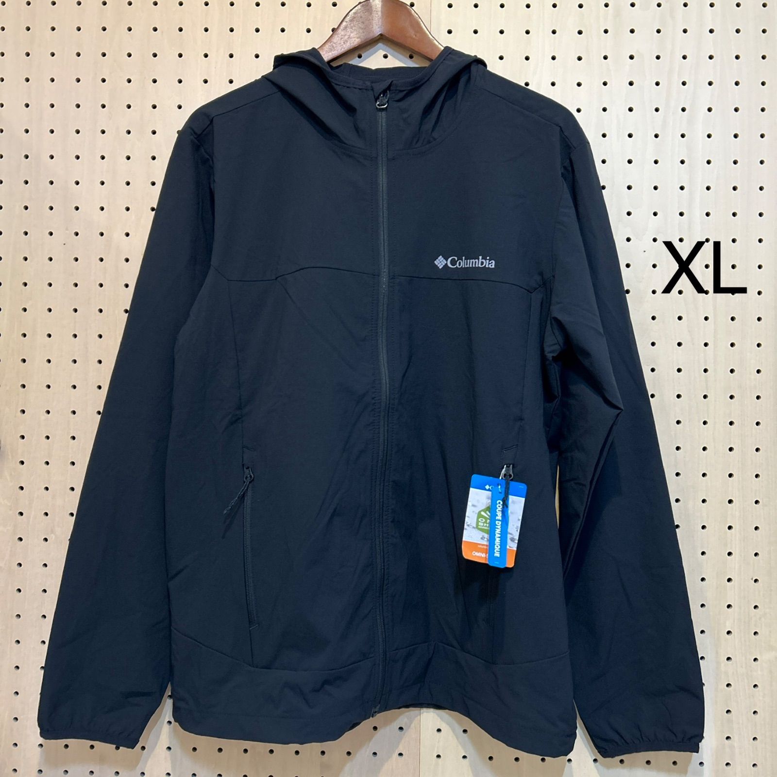 メンズヘザーキャニオンIIフーデッドジャケット XL（WE1602-010
