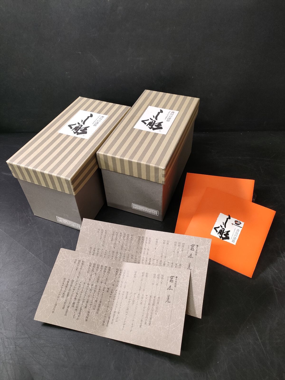 F14-09/四国工芸社/高木 晃 造/香川の漆器 しこく彫/タメぬり隅切長角