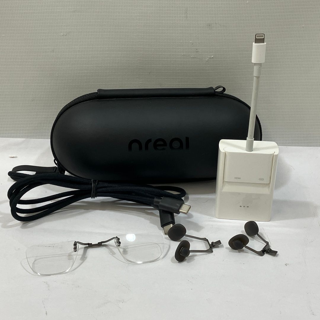 XREAL Nreal Air NR-7100RGL ARグラス 中古 アダプター付 - メルカリ