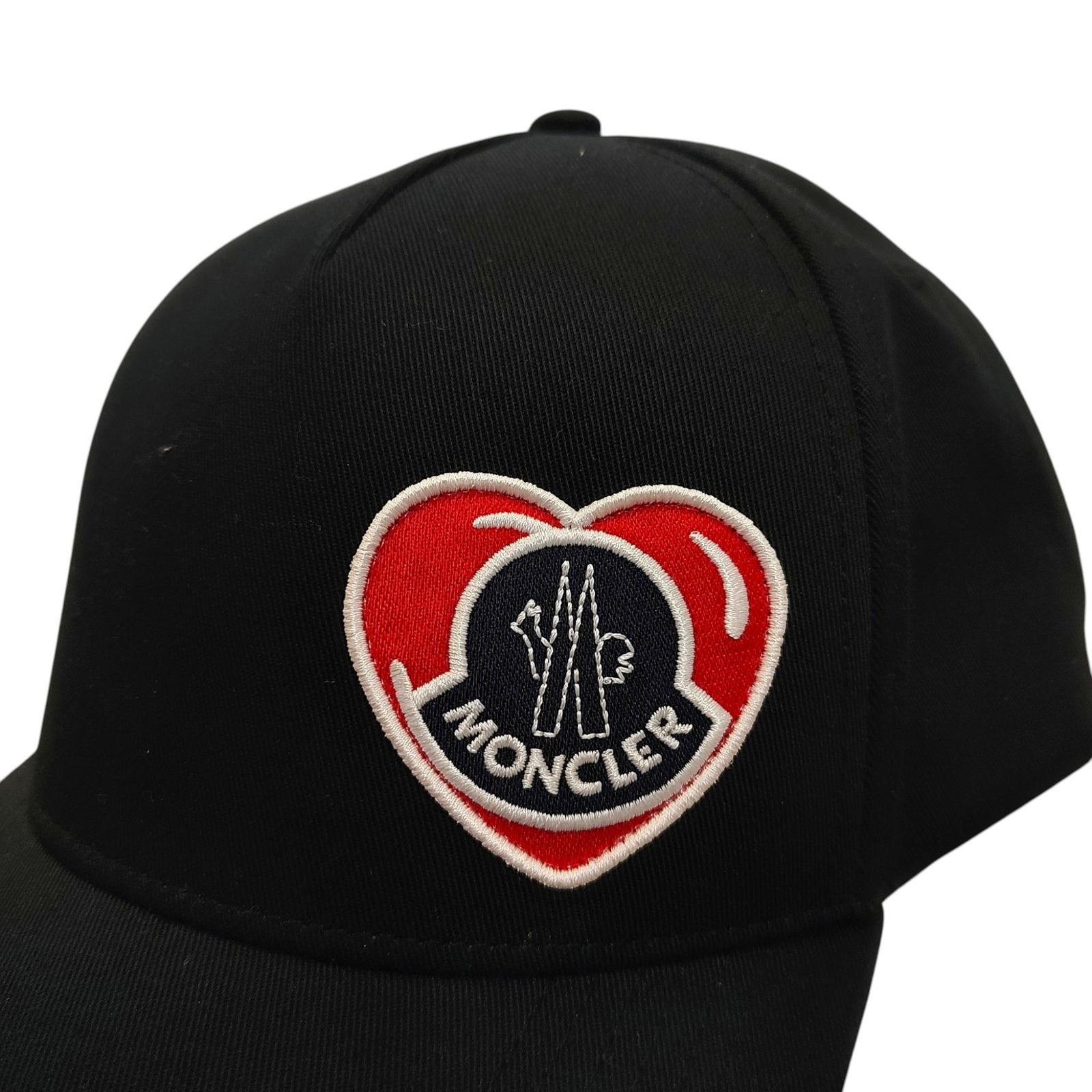 新品 MONCLER 24ss ロゴキャップ ブラック 黒 18193 【公式通販】