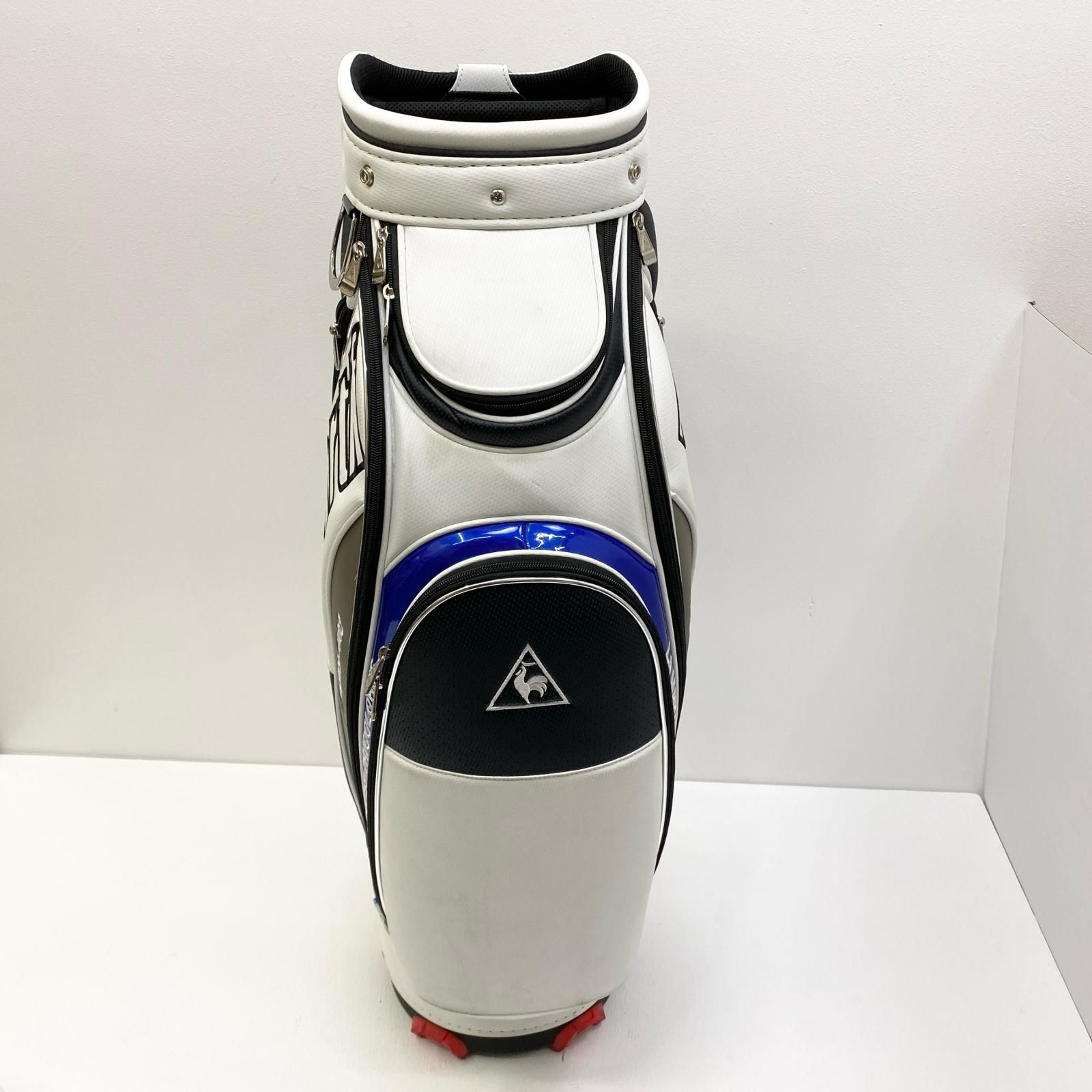 ルコックスポルティフ【中古】キャディバッグ フード付❗️ フードを裏返したらポケットが出現する“フード一体型”！『ルコック