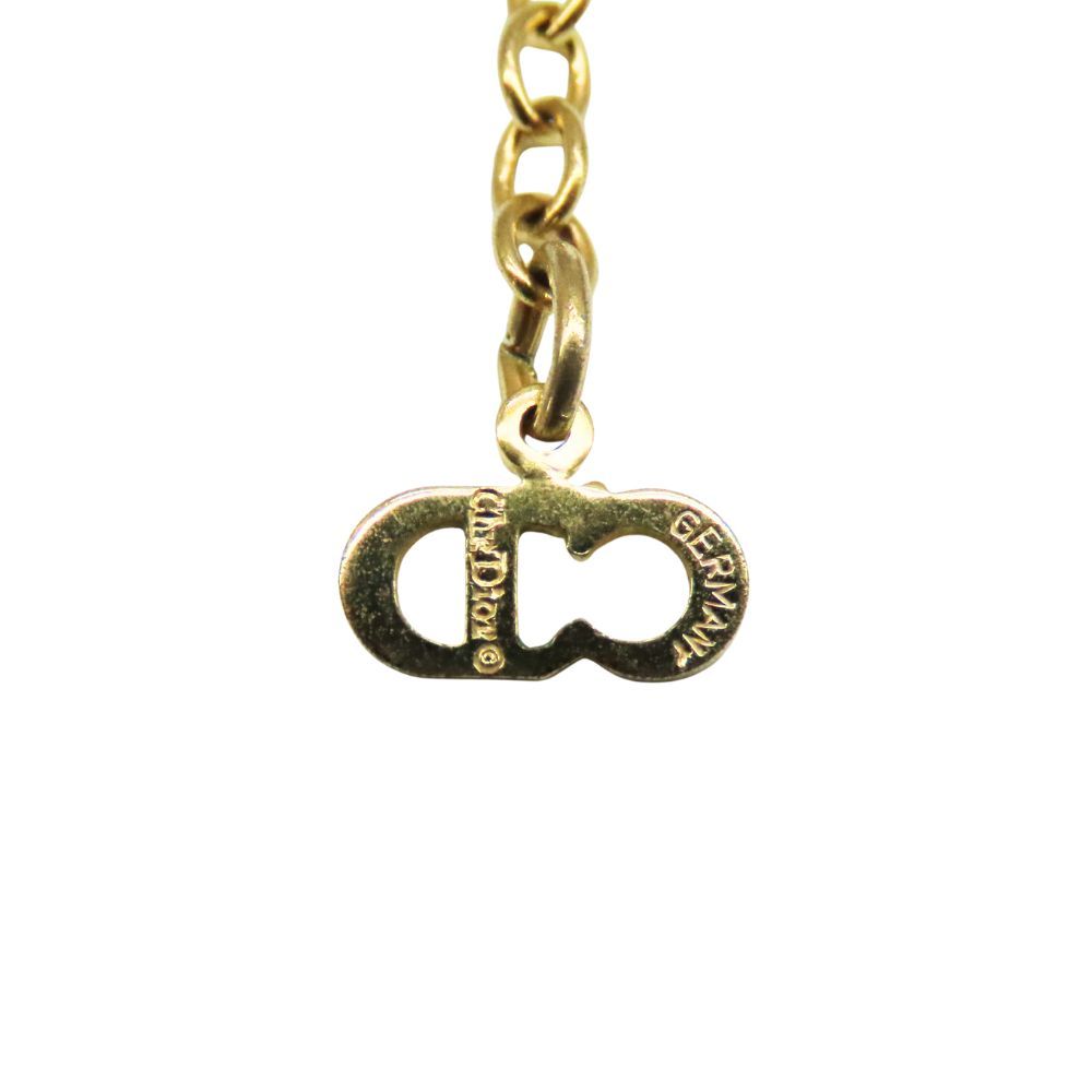 中古】Christian Dior クリスチャンディオール DIOR ネックレス CDロゴ 
