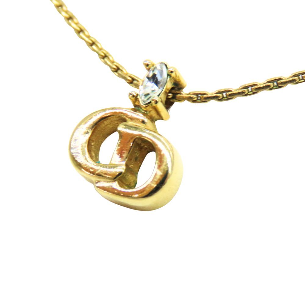 中古】Christian Dior クリスチャンディオール DIOR ネックレス CDロゴ