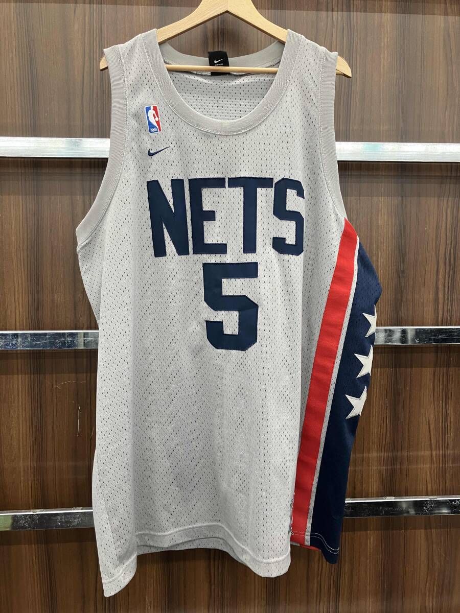 ユニフォーム NIKE NBA NJネッツ #5 ジェイソン・キッド XXLサイズ