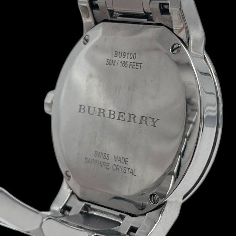稼動品 Burberry バーバリー レディース 腕時計 ザ・シティ シルバー 