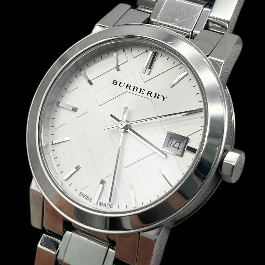 稼動品 Burberry バーバリー レディース 腕時計 ザ・シティ シルバー