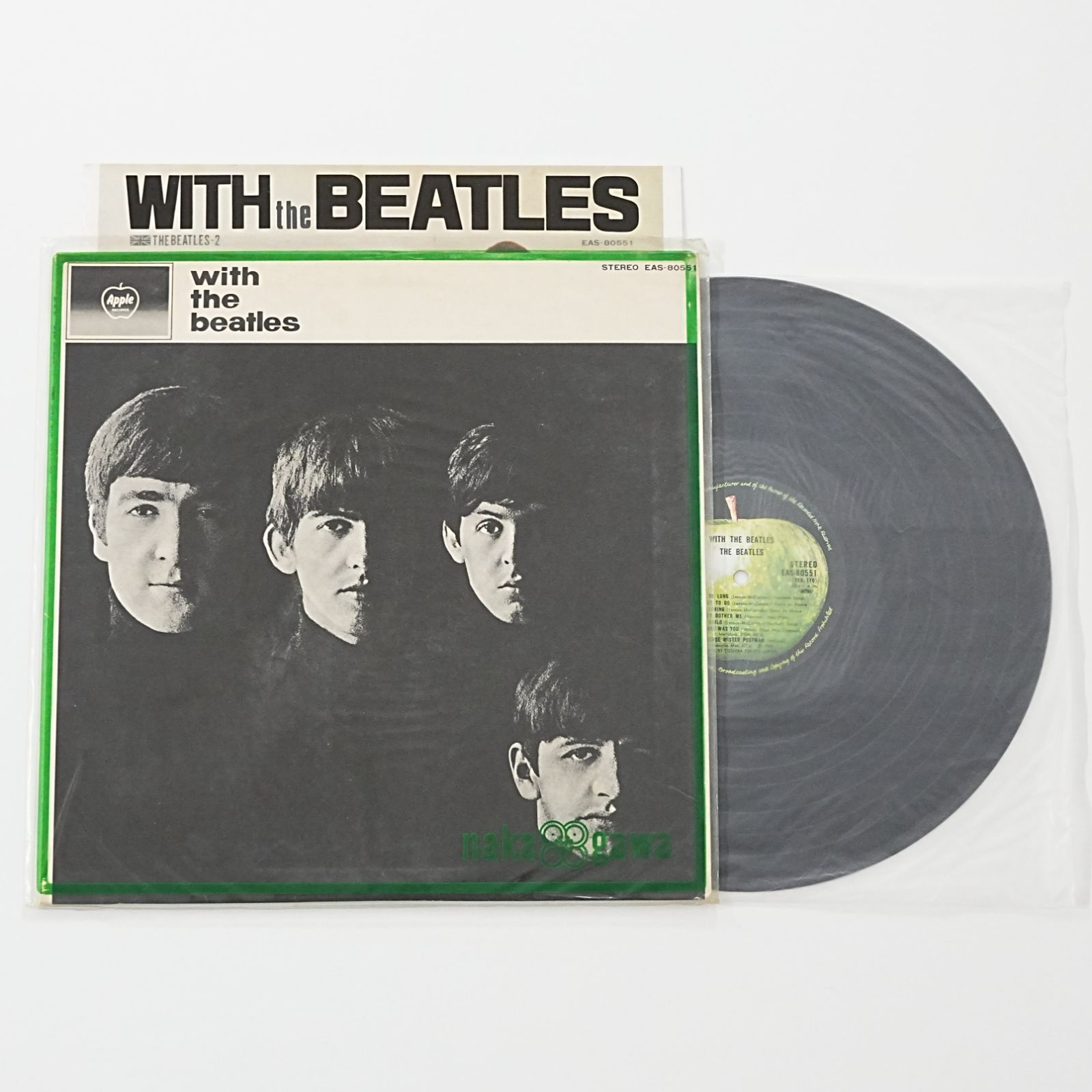 SJni] THE BEATLES WITH THE BEATLES ウィズ ザ ビートルズ レコード 