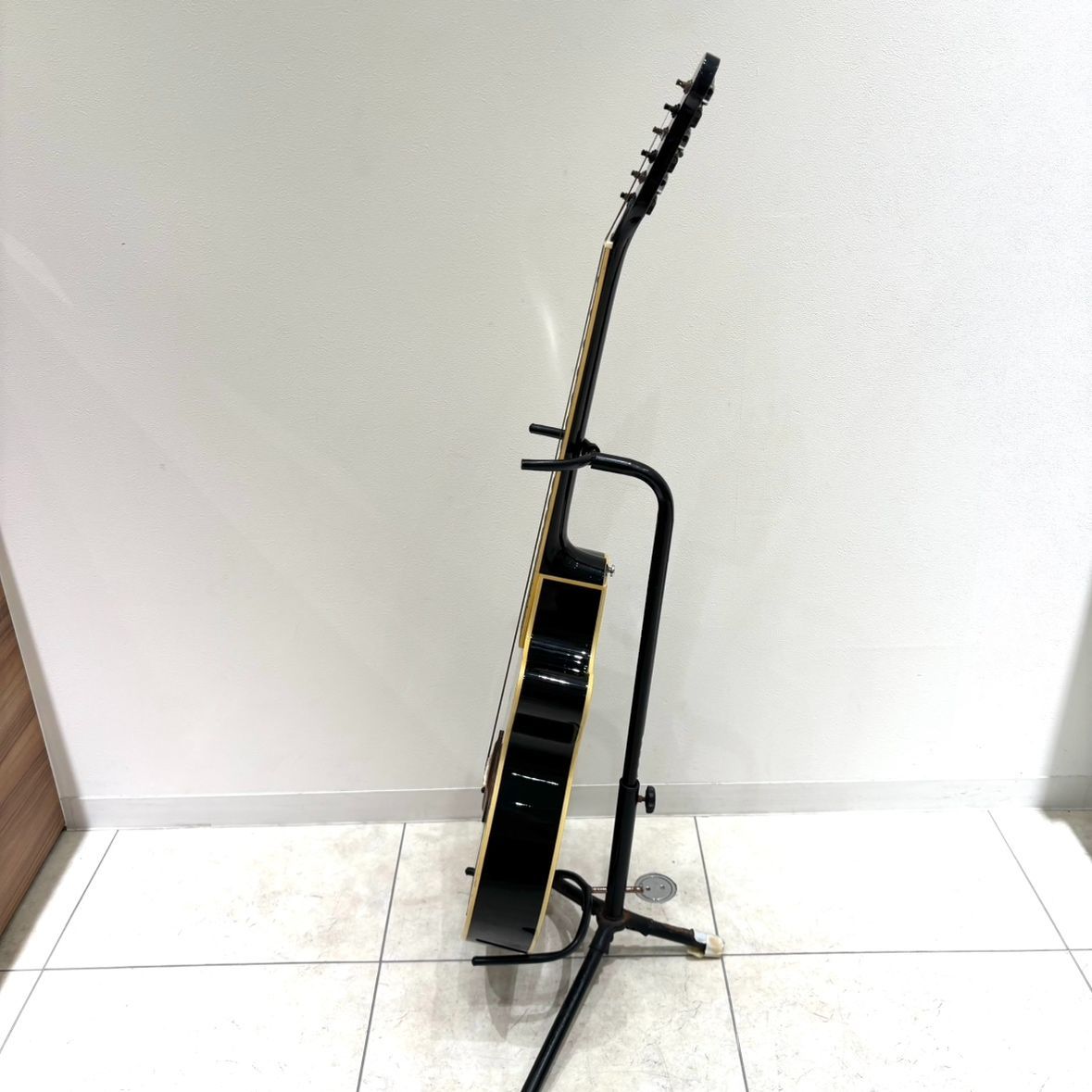 え沖】Juno EA-50FC-6/BK エレアコ ギター ジュノ ソフトケース付 動作