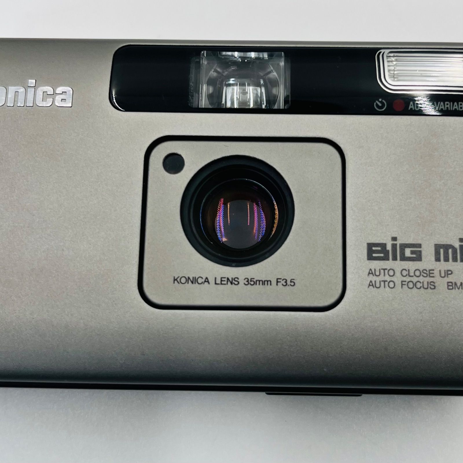 ジャンク品】カメラ/Konica/BiG mini/BM-201/コンパクトフィルムカメラ