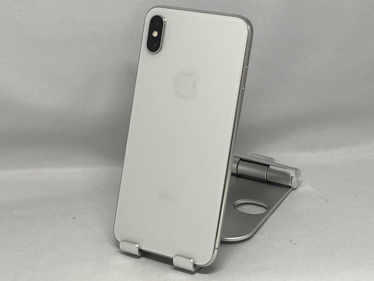 シルバー スマートフォン本体 docomo 【SIMロックなし】MT6V2J/A iPhone XS Max 256GB シルバｰ