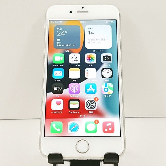 新品 SIMフリー iPhone6s 32gb シルバー ムスビー｜【SIMフリー】iPhone6S 32GB シルバー 電池100％ 利用制限〇