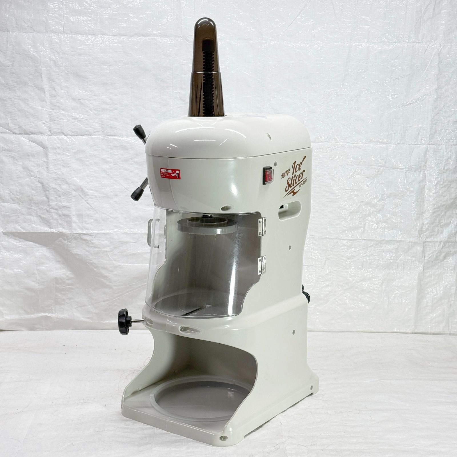 中古品】【お買い得！】 電動式 かき氷機 業務用 家庭用 WF-A288
