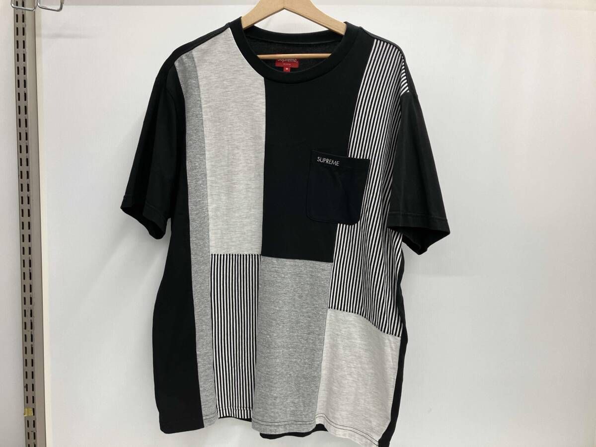Supreme シュプリーム 半袖Tシャツ サイズM パッチワーク 夏 
