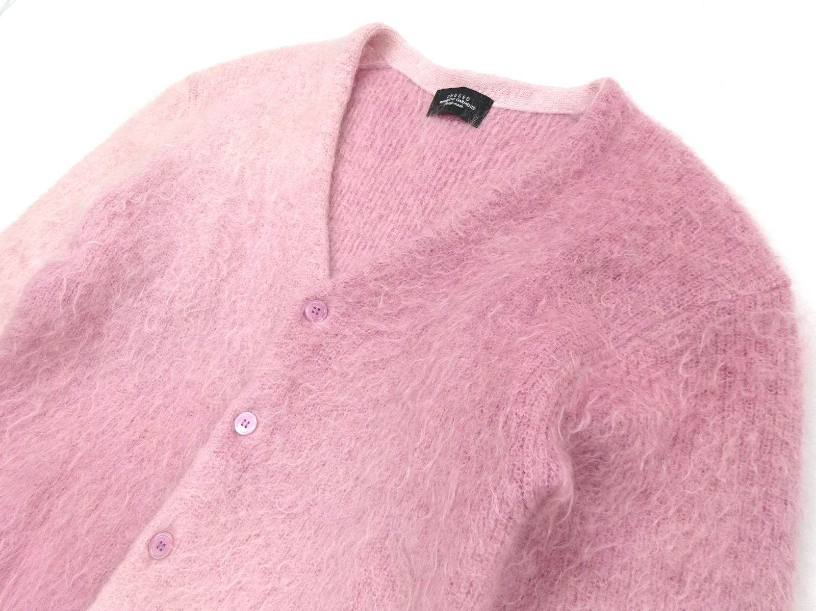 23AW UNUSED アンユーズド Gradation mohair Cardigan グラデーション 