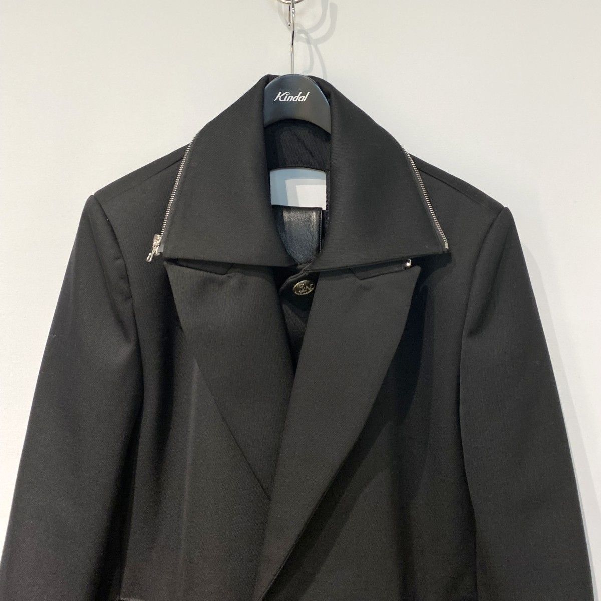 NULLUS 24SS TWILL DECONSTRUCTED COATレイヤードロングコート 
