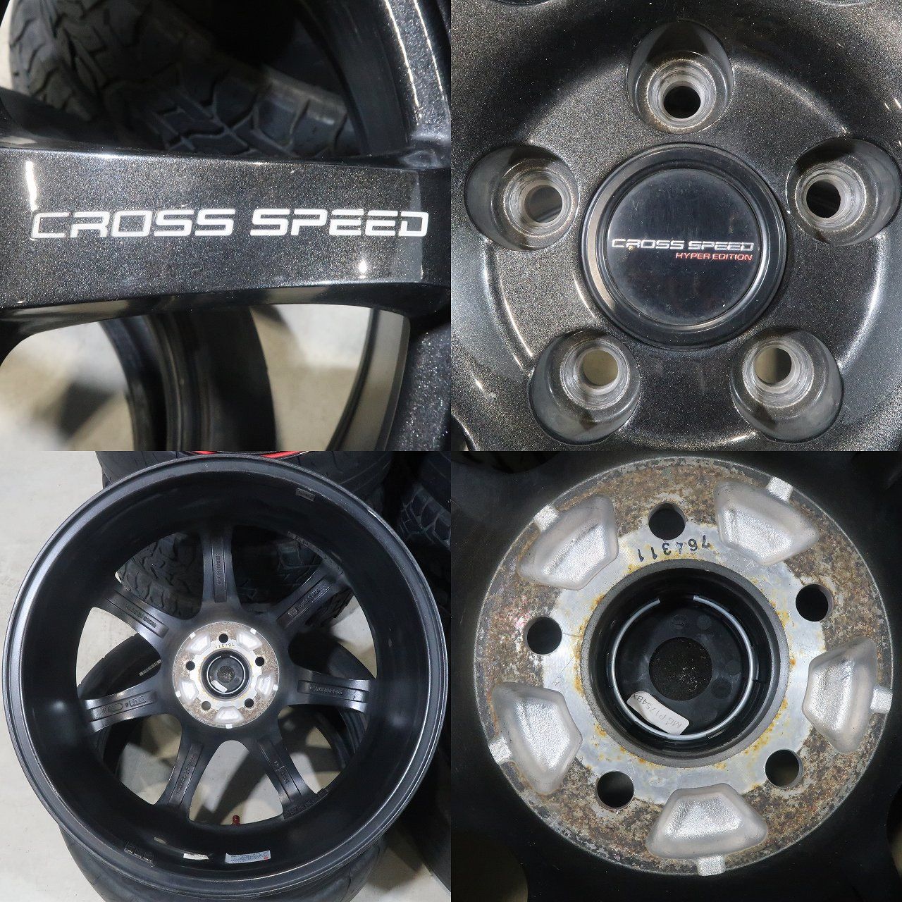 Cr7 cross speed ホイール 楽天市場 cr7 17インチ クロススピードの通販