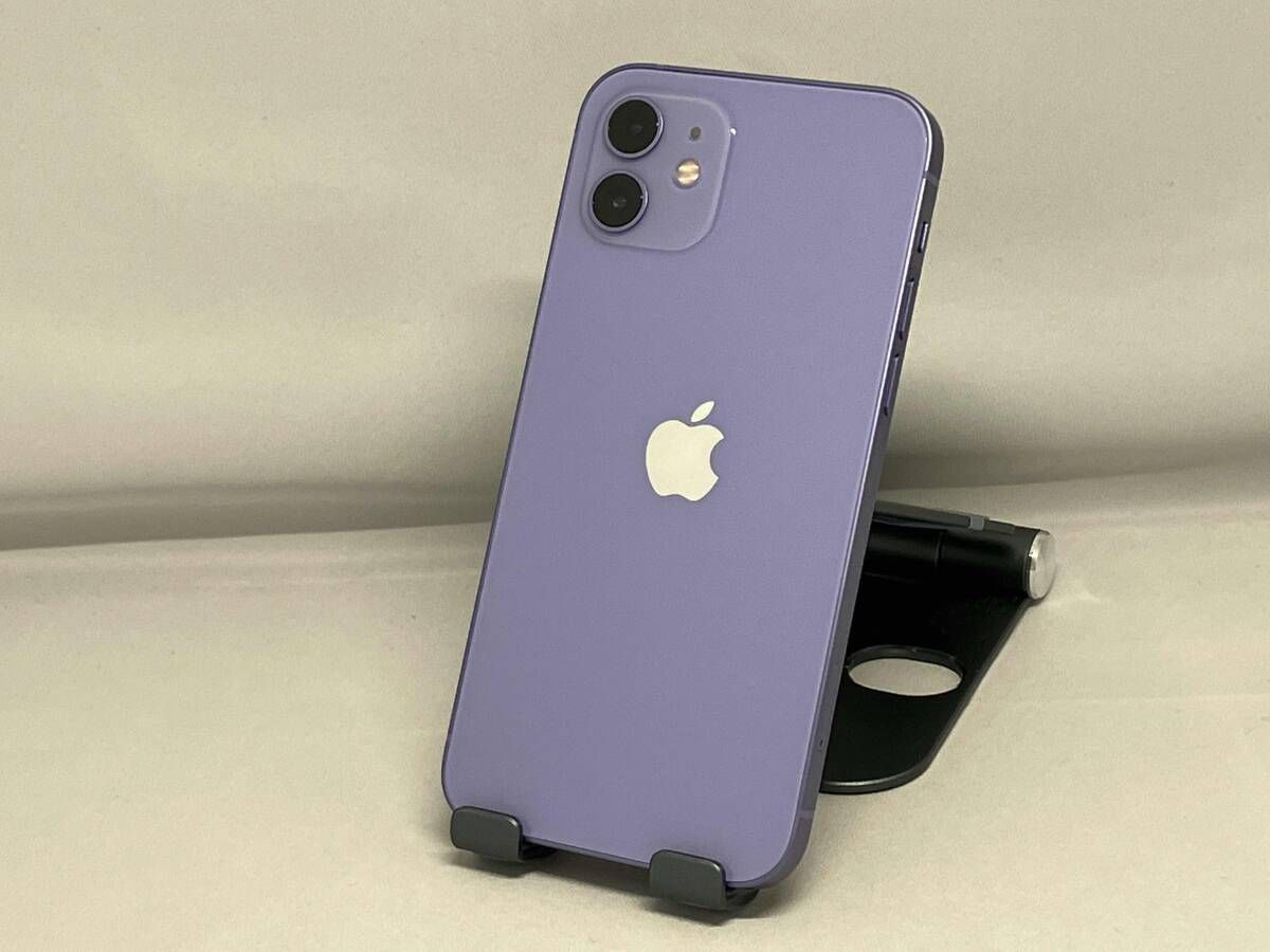 iPhone 12 128GB パープル au SIMロックなし - メルカリ