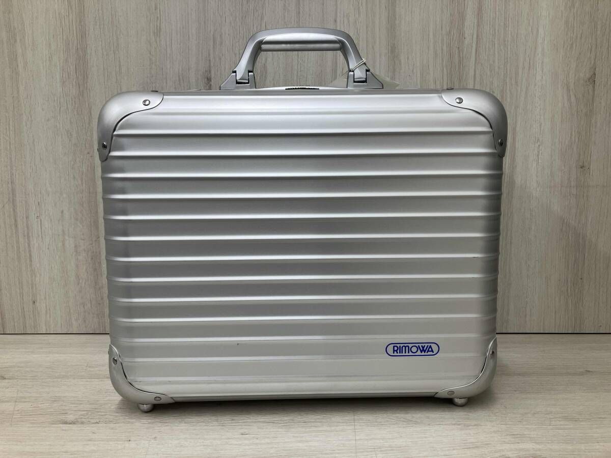 RIMOWA リモワ アタッシュケース ドイツ製 旧ロゴ シルバー - メルカリ