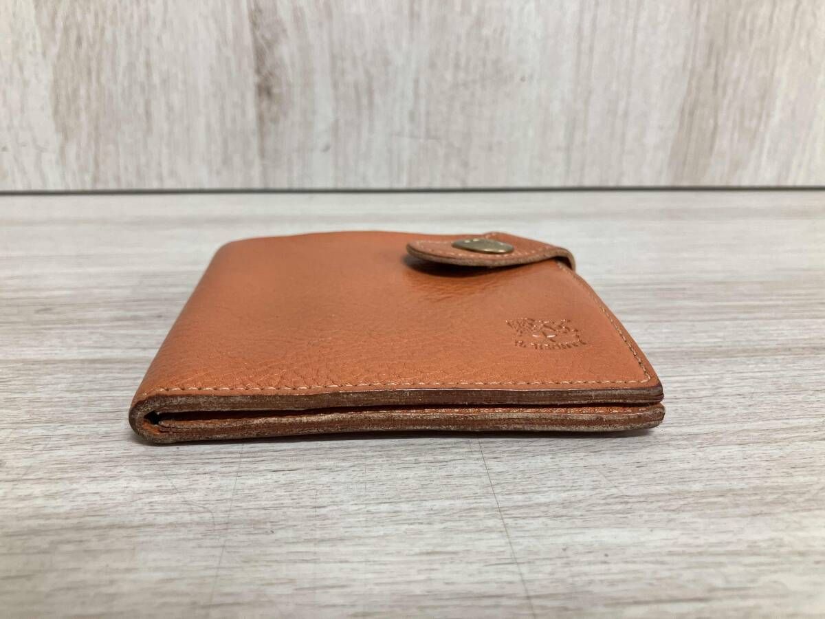 IL BISONTE イルビゾンテ 二つ折り財布 ブラウン - メルカリ