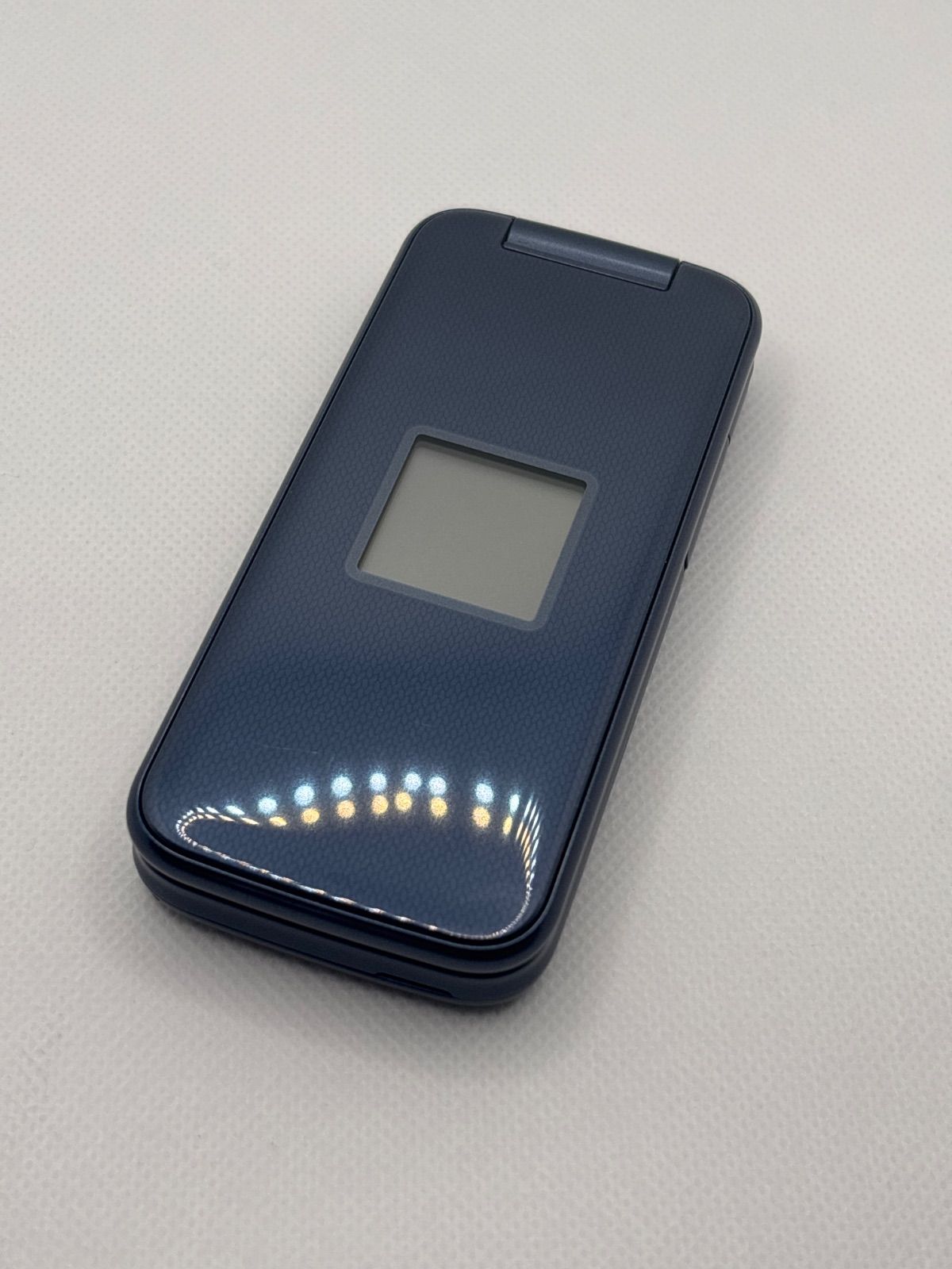 docomo らくらくホン F-01M ネイビー中古 - メルカリ