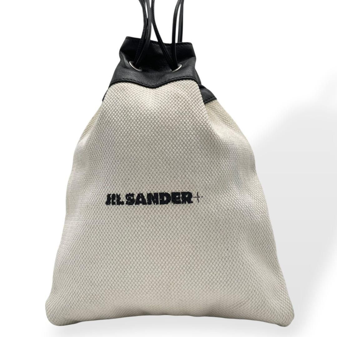 美品 JIL SANDER+ ドローストリングバッグ ショルダーバック 美品 JIL SANDER+ ドローストリングバッグ ショルダーバック