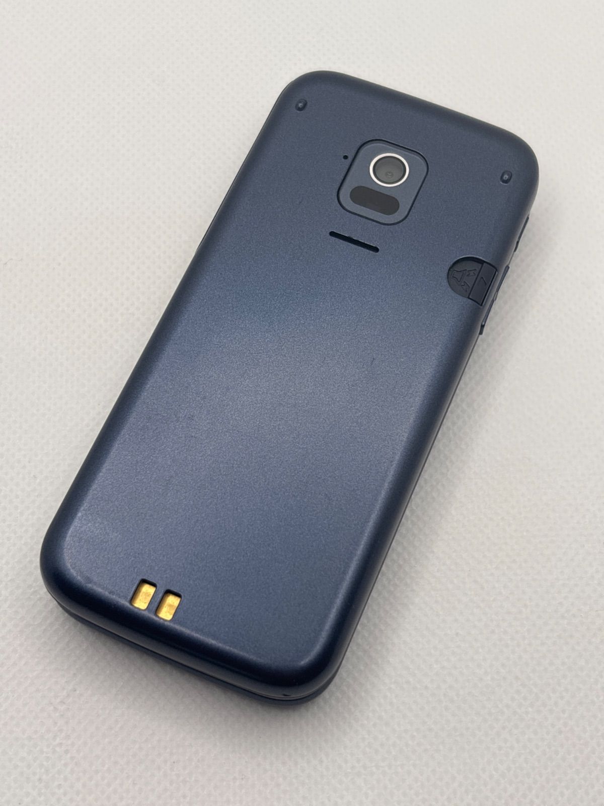 docomo らくらくホン F-01M ネイビー中古 - メルカリ