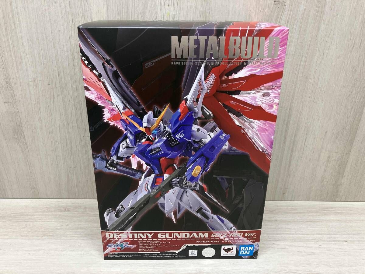 未開封品 METAL BUILD デスティニｰガンダム SOUL RED Ver. 魂ウェブ