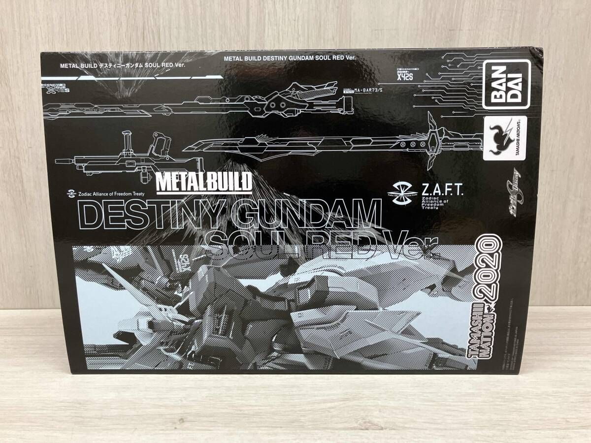 未開封品 METAL BUILD デスティニｰガンダム SOUL RED Ver. 魂ウェブ