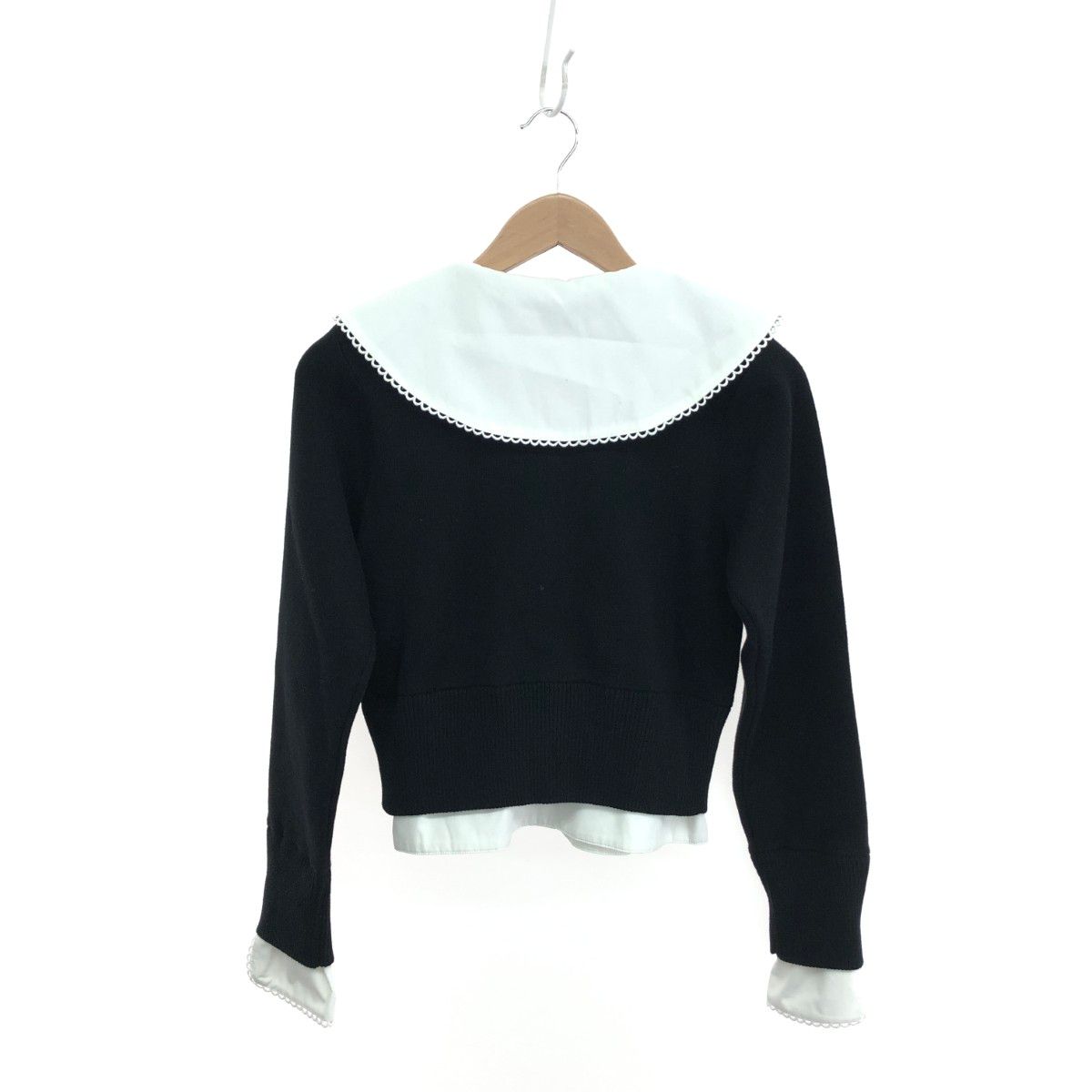 Bibiy. ビビィ Bibiy.PATTY PILGRIM TOP サイズ:F パティピルグリムトップ/ビッグカラー B51-KN091   ブラック レディース / 240001198377 Bibiy. ビビィ Bibiy.PATTY PILGRIM TOP サイズ:F パティピルグリム