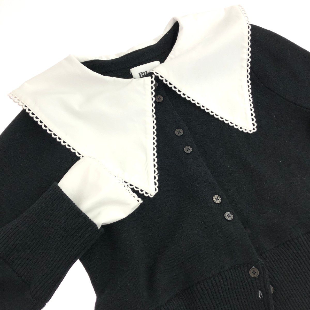 Bibiy. ビビィ Bibiy.PATTY PILGRIM TOP サイズ:F パティピルグリムトップ/ビッグカラー B51-KN091   ブラック レディース / 240001198377 Bibiy. ビビィ Bibiy.PATTY PILGRIM TOP サイズ:F パティピルグリム