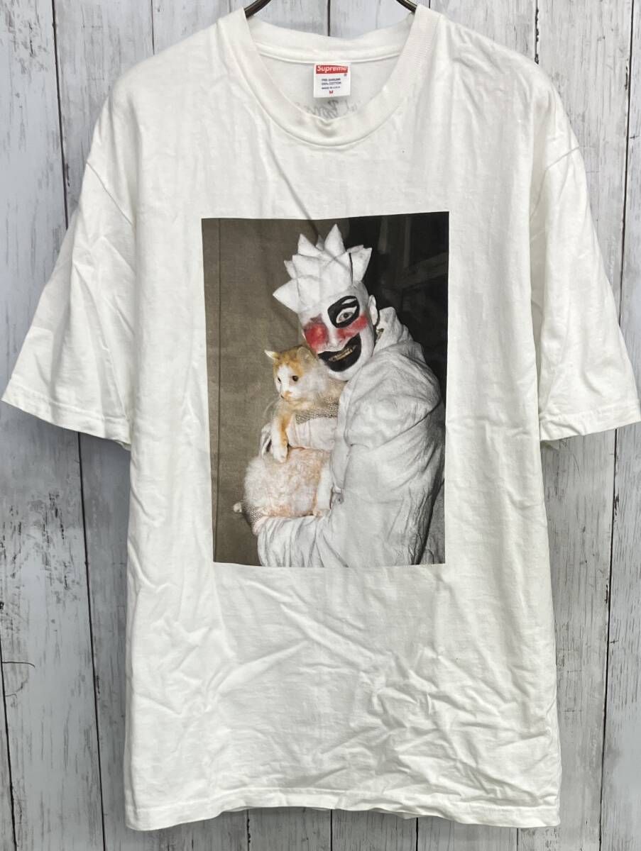 Supreme Leigh Bowery Tee シュプリーム  半袖Tシャツ リー・バウリー プリントTシャツ クルーネック  ホワイト size M