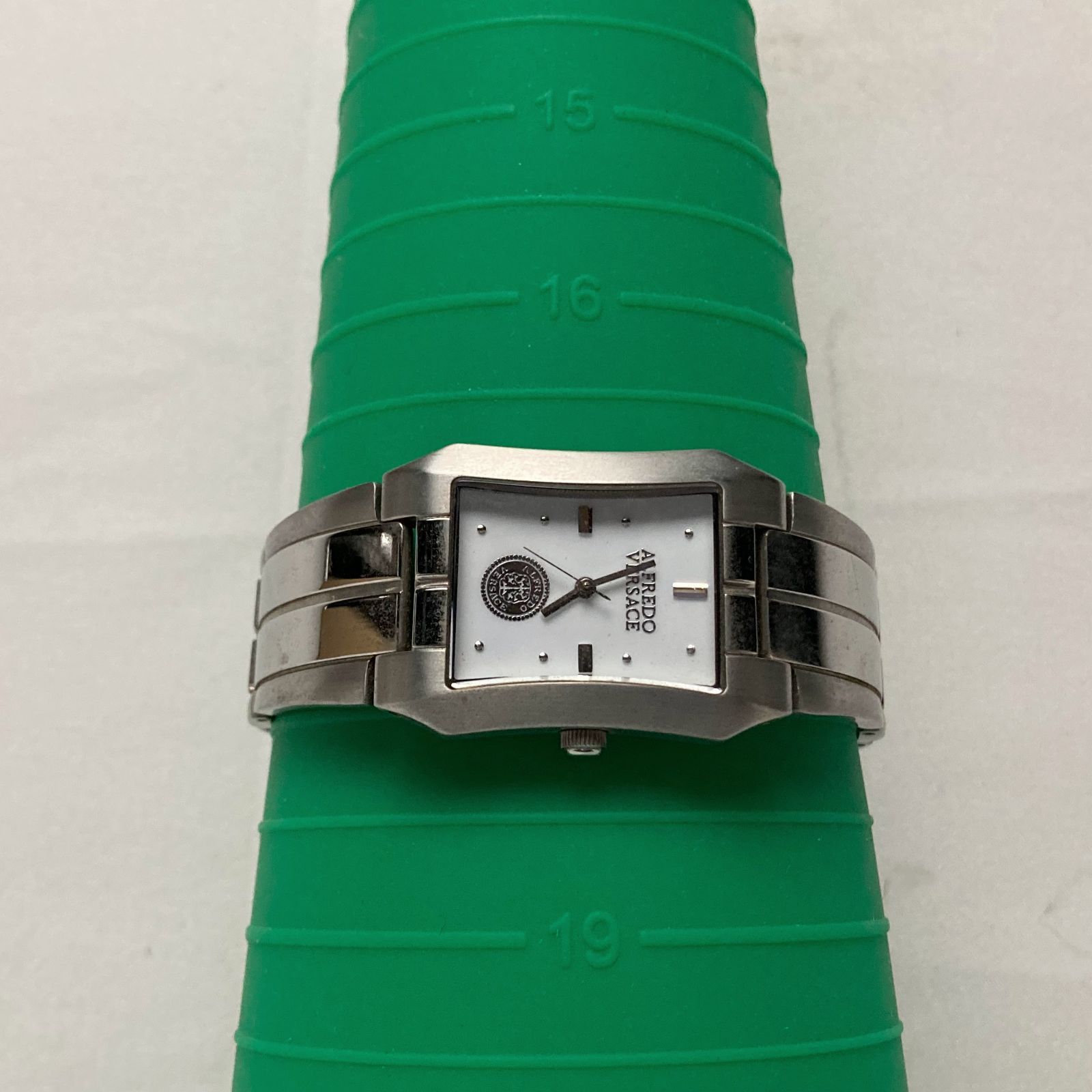 稼働品 ALFREDO VERSACE アルフレッドヴェルサーチ 腕時計 メンズ