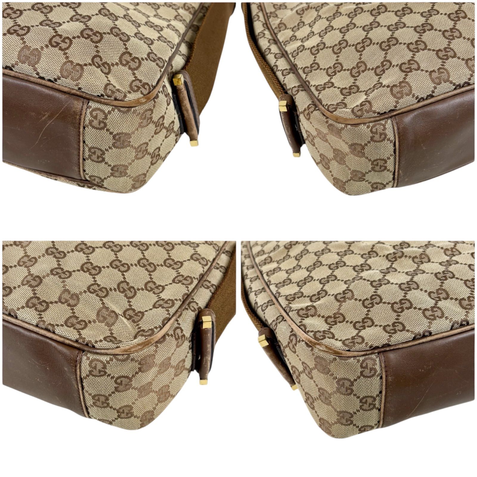 GUCCI グッチ ワンショルダーバッグ GGキャンバス GG柄 肩掛け 