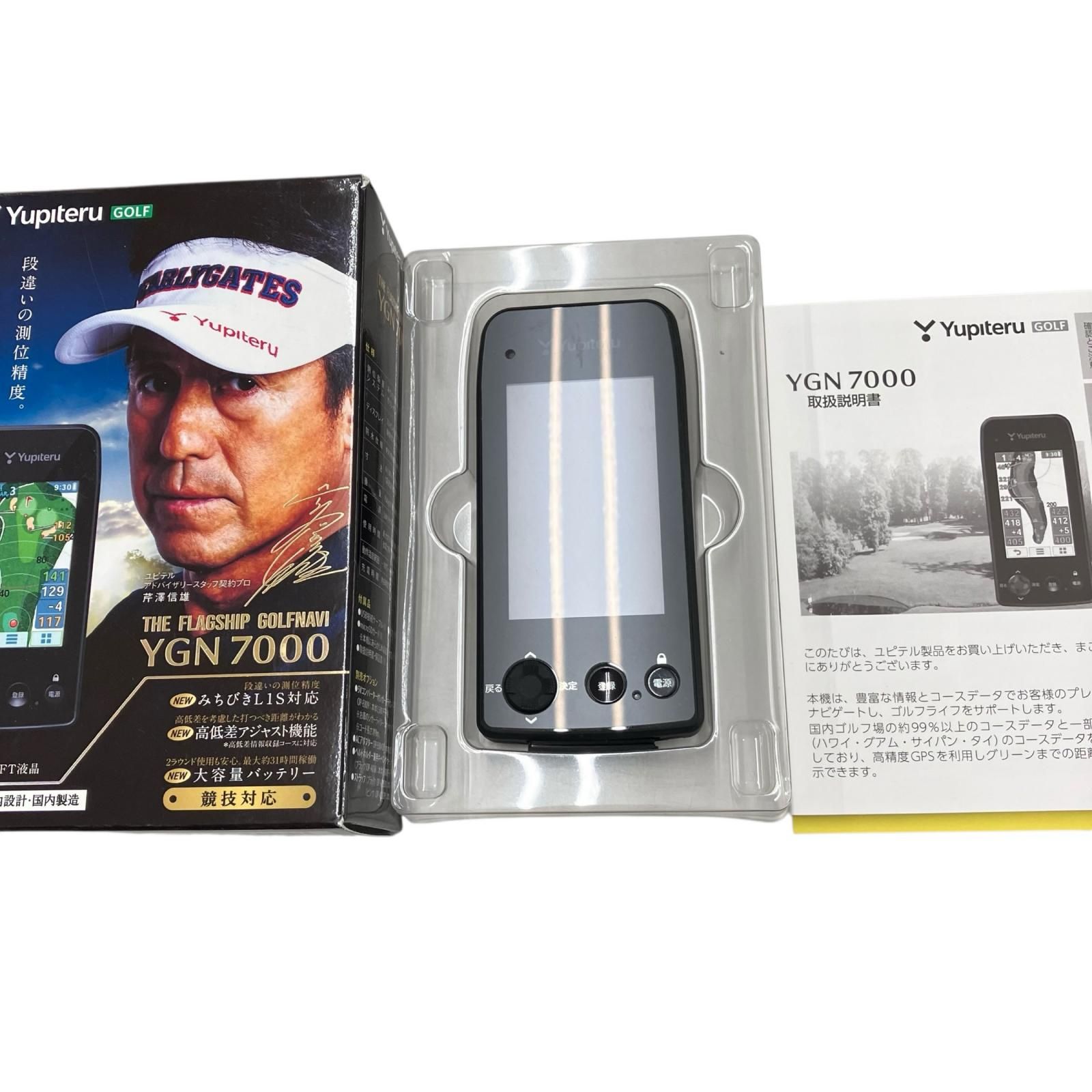 186000 動作未確認 Yupiteru ユピテル THE FLAGSHIP GOLFNAVI ゴルフ