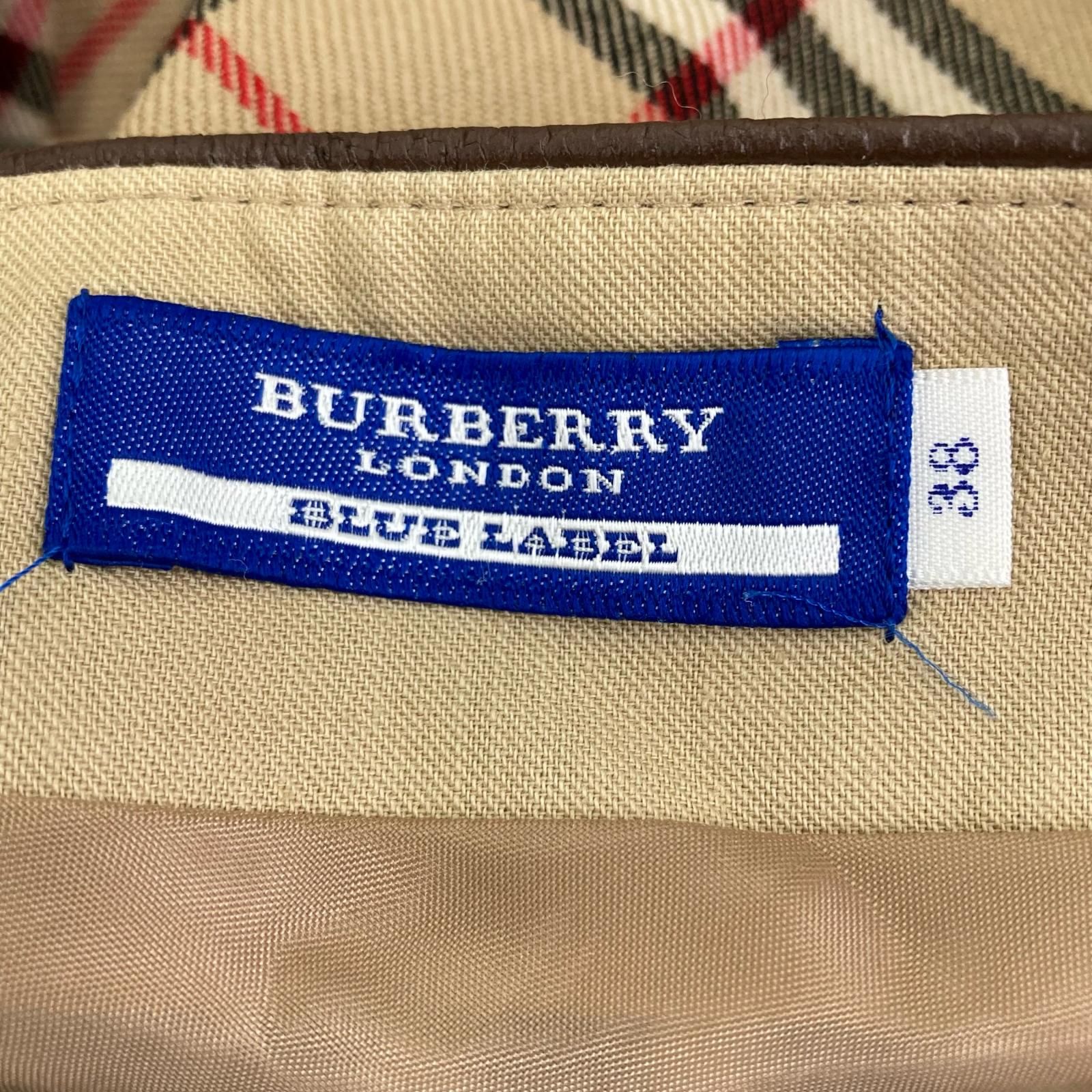 180053 BURBERRY BLUE LABEL バーバリーブルーレーベル ミニスカート