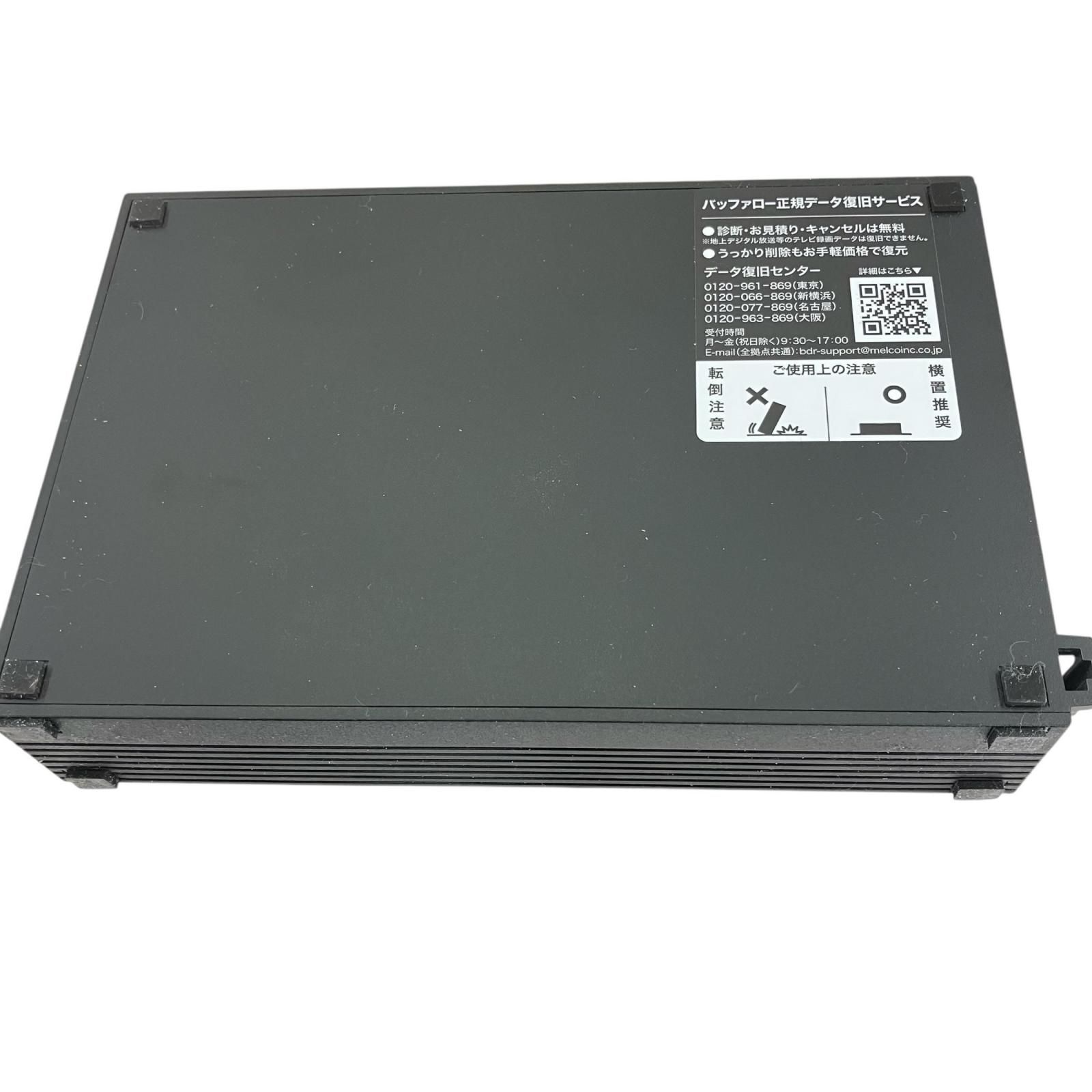 動作未確認 BUFFALO 4TB 外付けHDD HD-AD4U3 - メルカリ