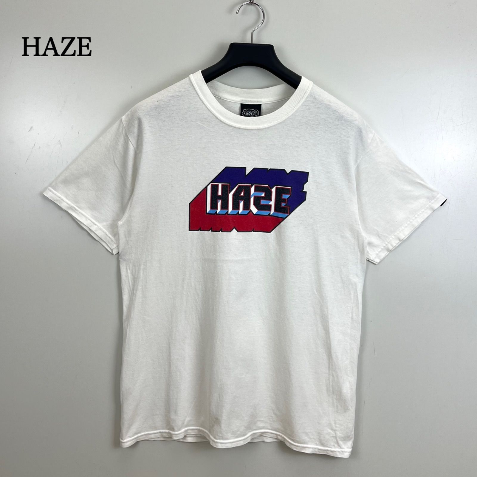 HAZE ERIC HAZE 00s USA old LOGO Tee M エリックヘイズ グラフィック