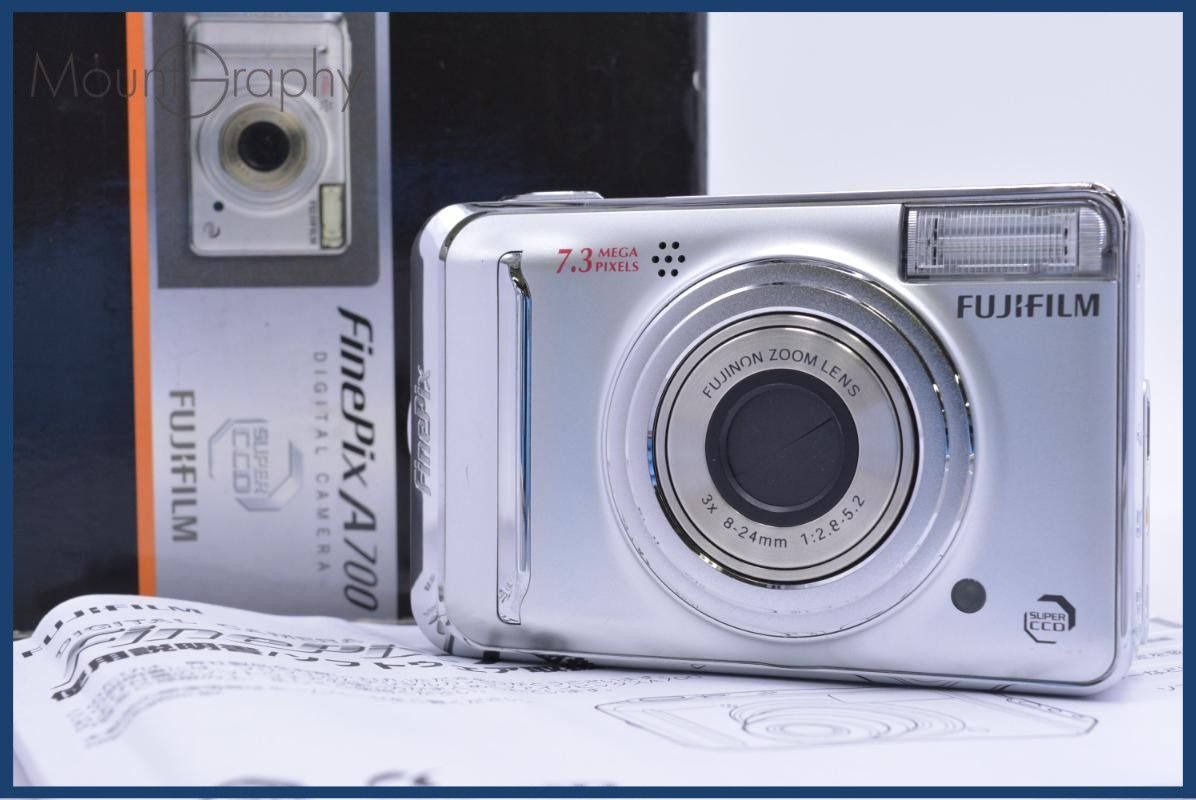 【動作保証】 富士フィルム FUJIFILM FinePix A700 3x 単三電池仕様 元箱、取扱説明書付属 同梱無料 #yk7459 動作保証】 富士フィルム FUJIFILM FinePix A700 3x 単三電池仕様 元箱