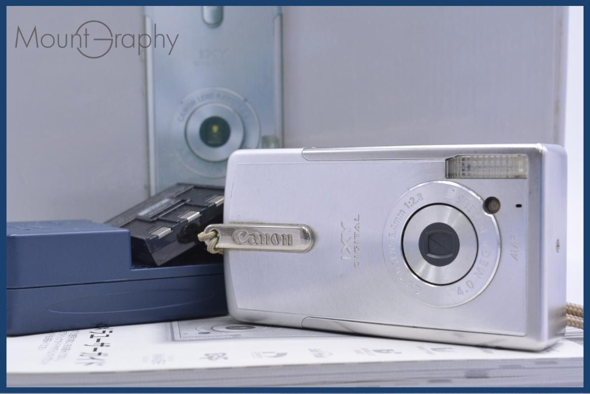 【動作保証】 キヤノン Canon IXY DIGITAL L 元箱、バッテリー、充電器、取扱説明書付属 同梱無料 #yk7461 動作保証】 キヤノン Canon IXY DIGITAL L 元箱、バッテリー、充電器