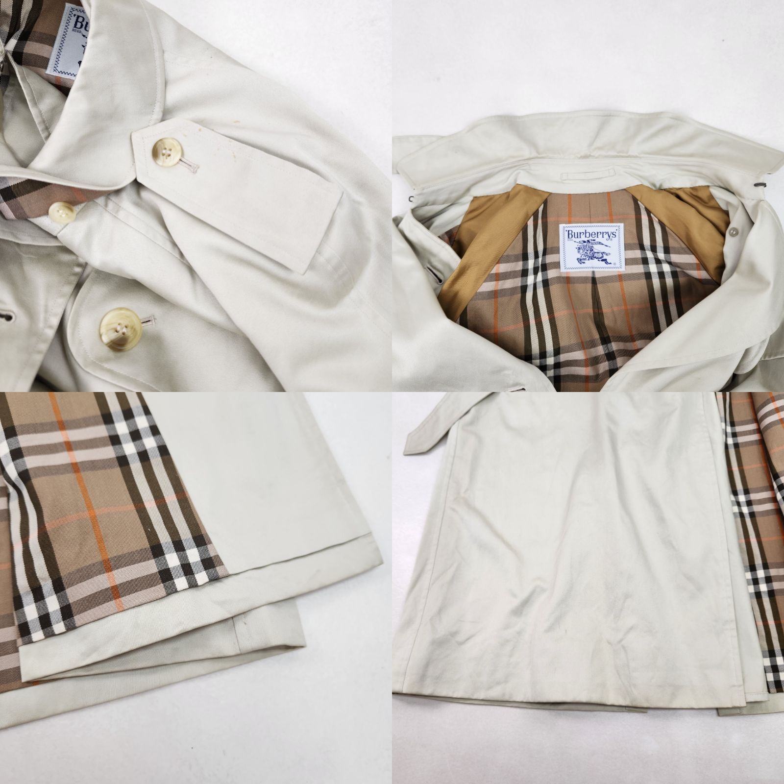 BURBERRY トレンチコート バーバリーズ ヴィンテージ 白タグ ベージュ