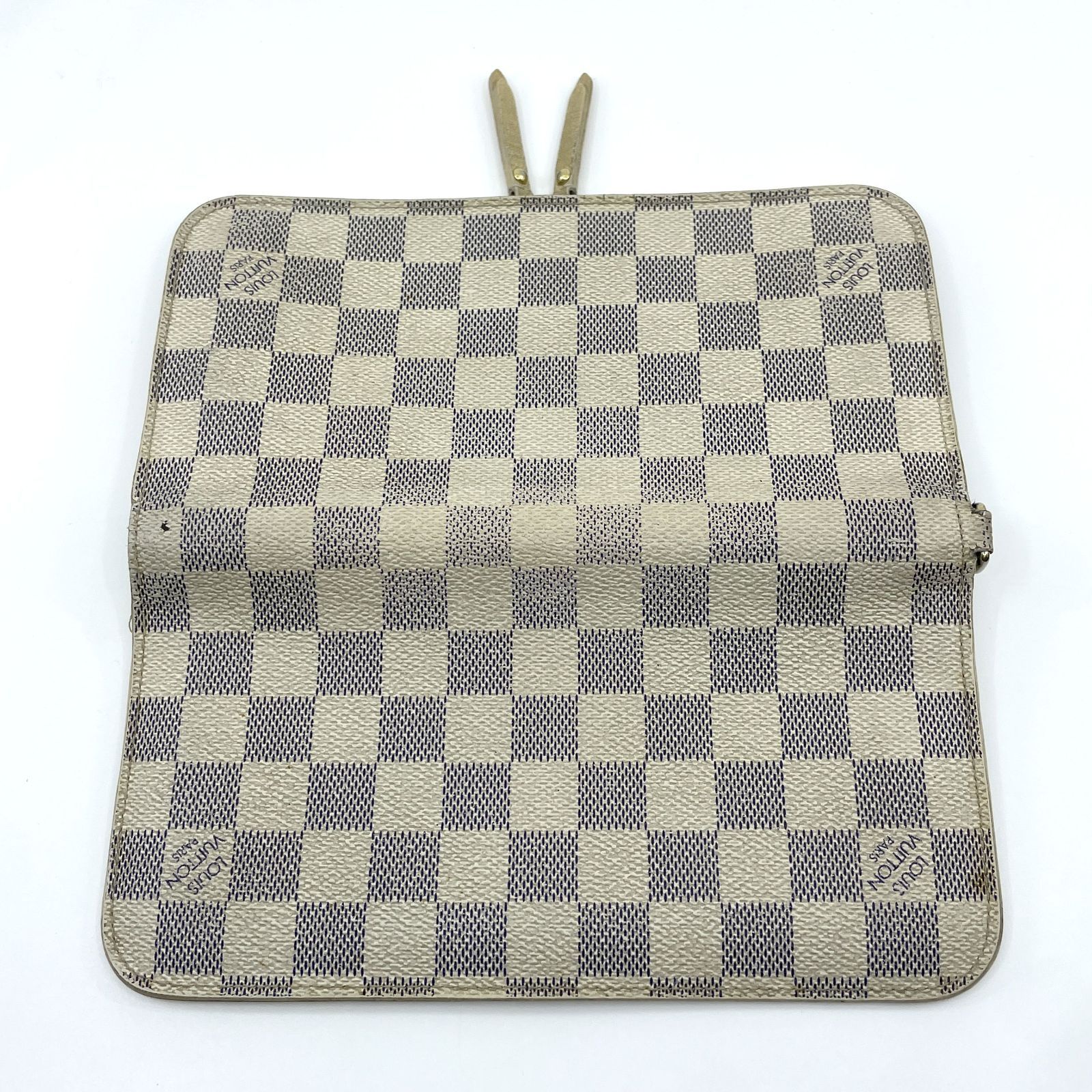 LOUIS VUITTON ルイヴィトン ダミエアズール ポルトフォイユ 