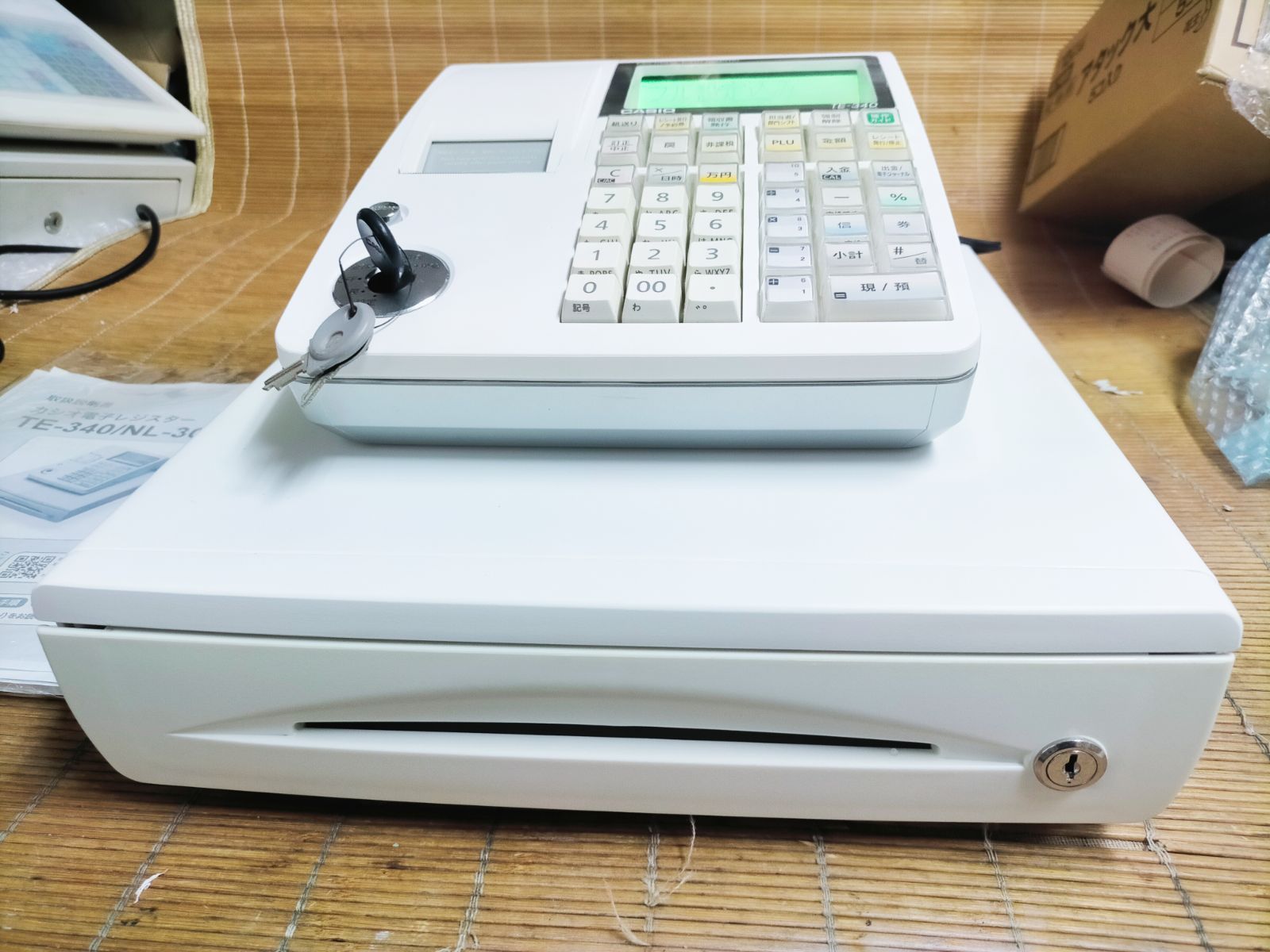 カシオレジスター TE-340/NL300 フル設定無料 240038 | カシオ