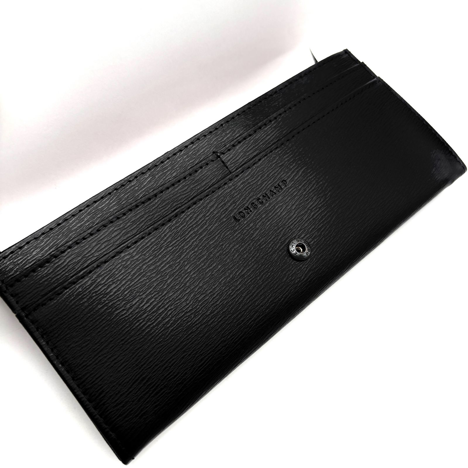 未使用保管品 LONGCHAMP ロンシャン ロゾ フラップ 長財布 ロング 