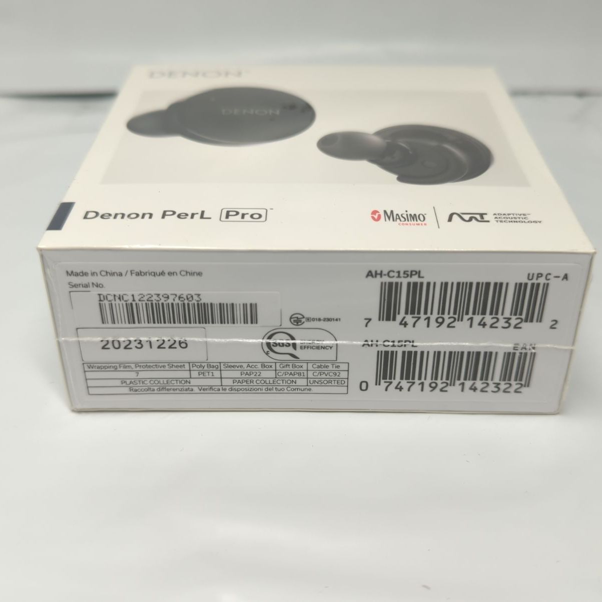 ナG1>【新品未開封】デノン Denon ワイヤレスイヤホン bluetooth PerL 